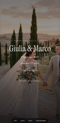 Il Reel di Sposami, il sito del matrimonio da condividere con gli invitati