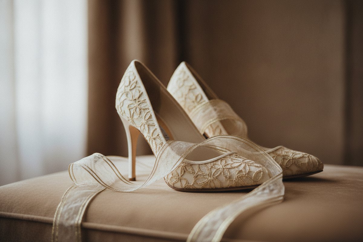 Scarpe da sposa: come sceglierle, comode e belle