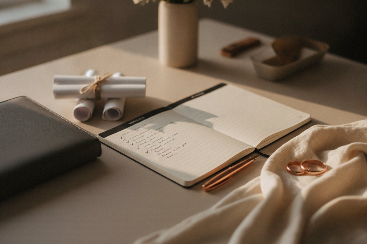 Checklist matrimonio: l'ultimo mese
